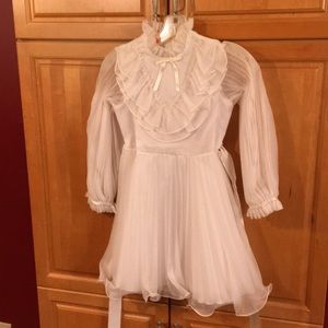 Little girls Vintage Handmade party dress
